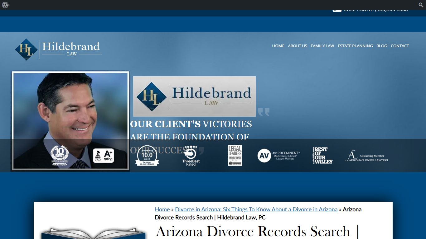 Arizona Divorce Records Search | Hildebrand Law, PC